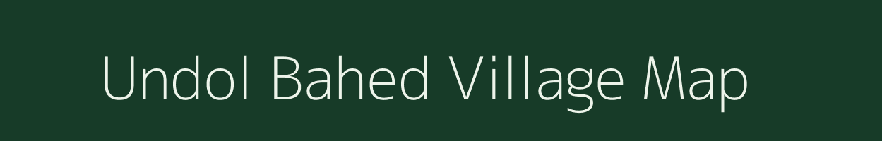 Undol Bahed village map in Madhya Pradesh