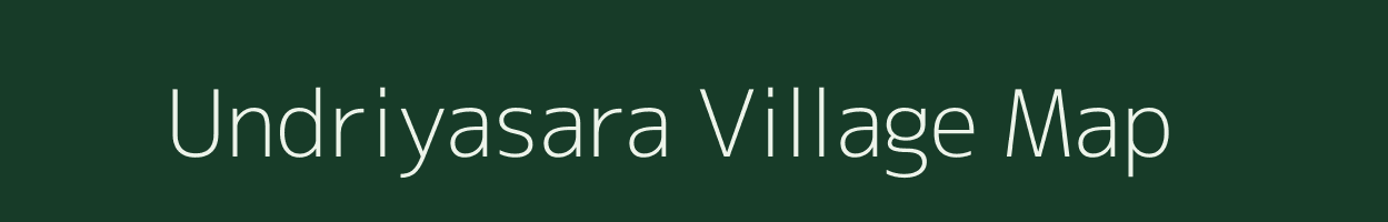 Undriyasara village map in Rajasthan