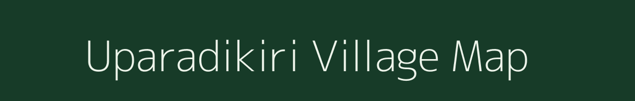 Uparadikiri village map in Odisha