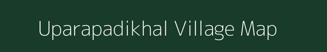 Uparapadikhal village map in Odisha