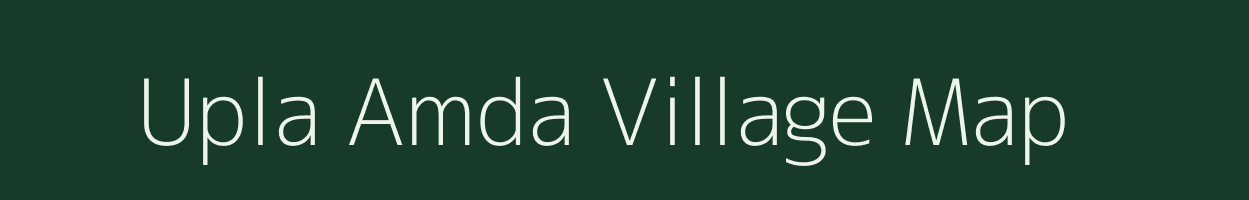 Upla Amda village map in Rajasthan