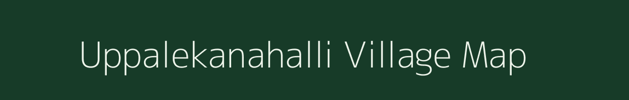 Uppalekanahalli village map in Karnataka