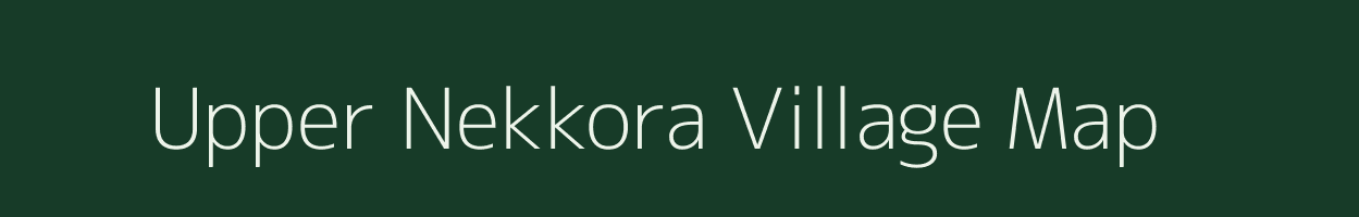Upper Nekkora village map in Meghalaya
