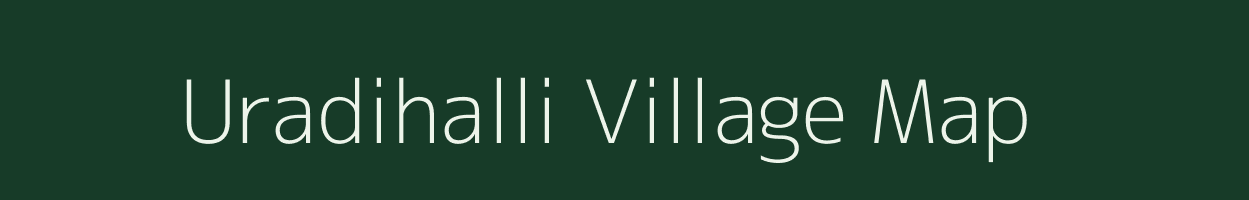 Uradihalli village map in Karnataka