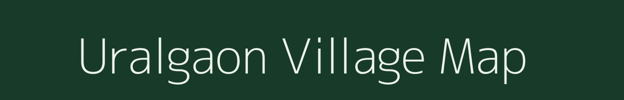 Uralgaon village map in Maharashtra