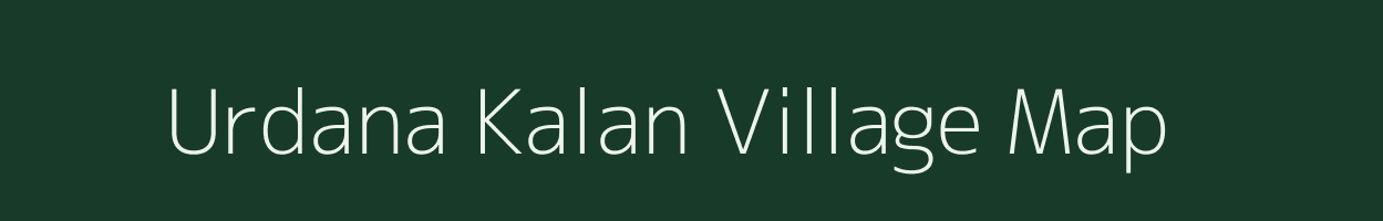 Urdana Kalan village map in Madhya Pradesh