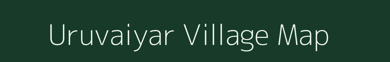 Uruvaiyar village map in Puducherry