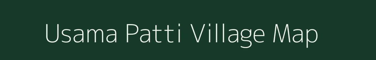 Usama Patti village map in Uttar Pradesh
