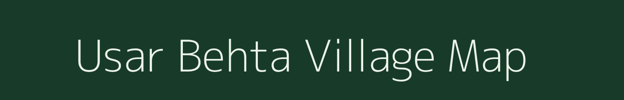 Usar Behta village map in Madhya Pradesh