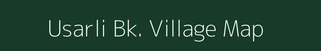 Usarli Bk. village map in Maharashtra