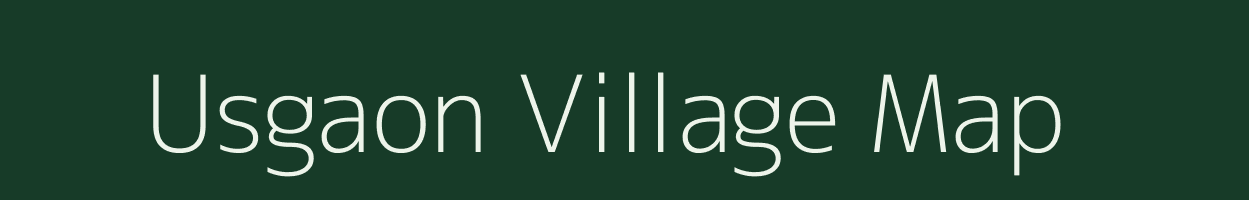 Usgaon village map in Maharashtra