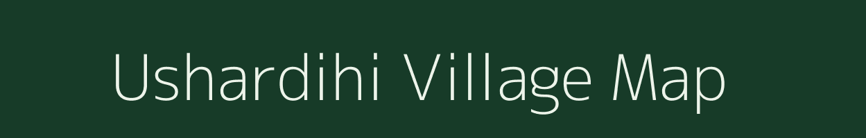 Ushardihi village map in West Bengal