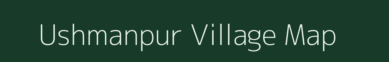 Ushmanpur village map in Uttar Pradesh
