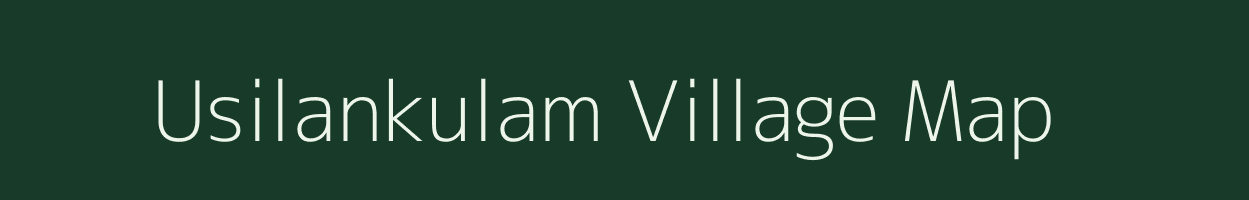 Usilankulam village map in Tamil Nadu