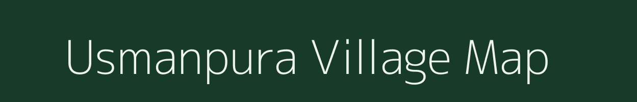 Usmanpura village map in Rajasthan