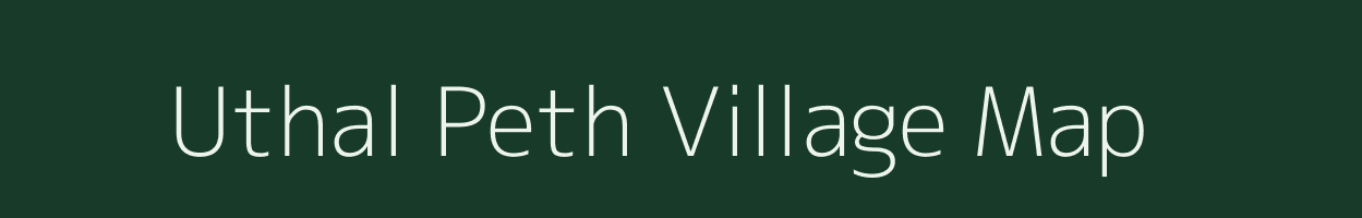 Uthal Peth village map in Maharashtra