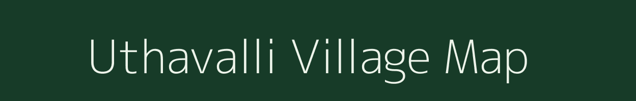Uthavalli village map in Karnataka
