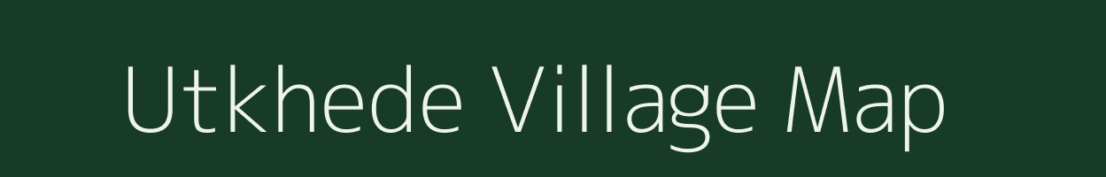 Utkhede village map in Maharashtra