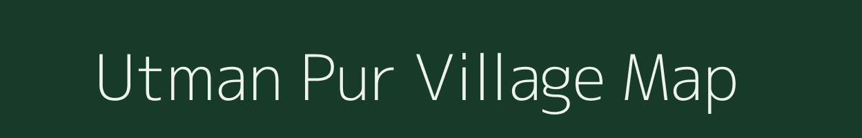 Utman Pur village map in Uttar Pradesh