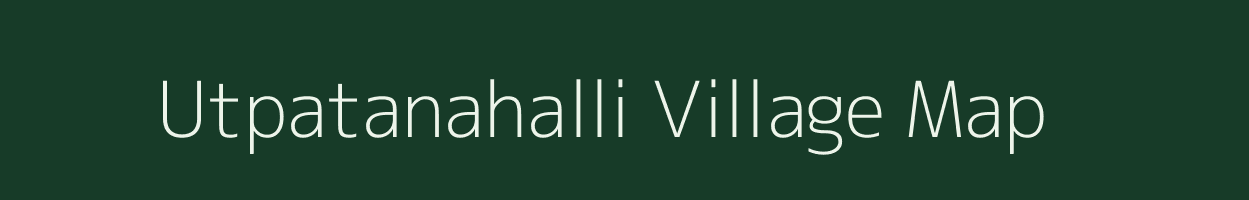 Utpatanahalli village map in Karnataka