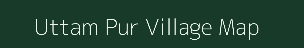 Uttam Pur village map in Uttar Pradesh