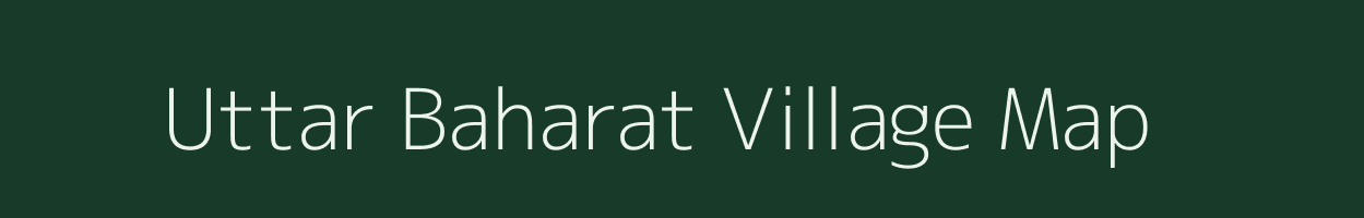 Uttar Baharat village map in West Bengal