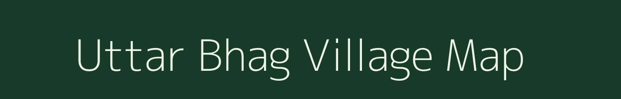 Uttar Bhag village map in West Bengal