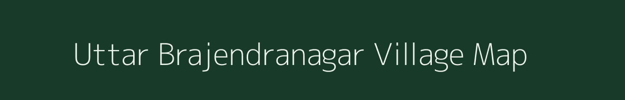 Uttar Brajendranagar village map in Tripura