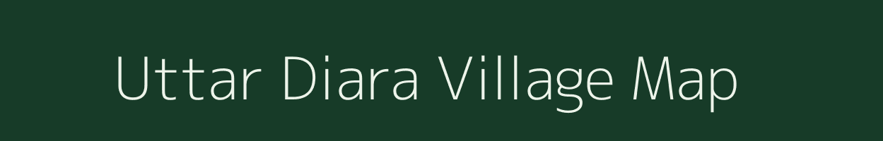 Uttar Diara village map in West Bengal