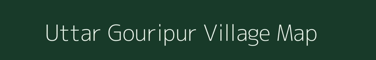 Uttar Gouripur village map in West Bengal