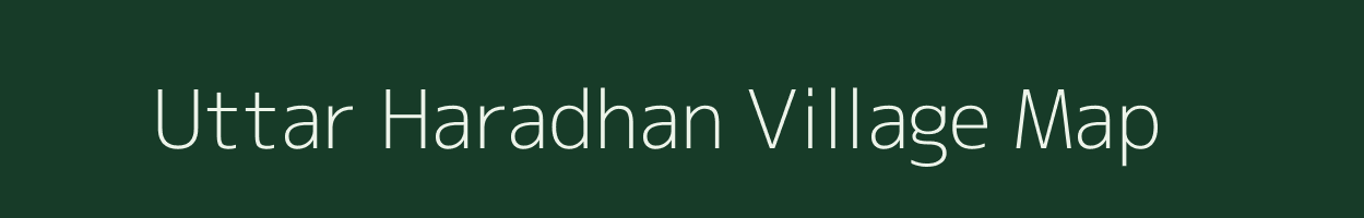 Uttar Haradhan village map in West Bengal