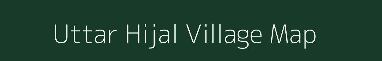 Uttar Hijal village map in West Bengal