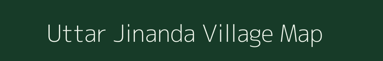 Uttar Jinanda village map in West Bengal