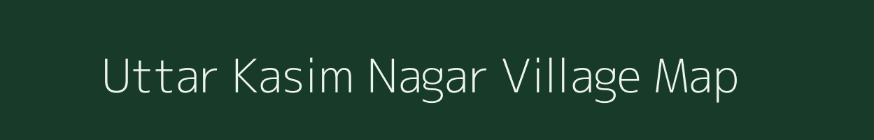 Uttar Kasim Nagar village map in West Bengal