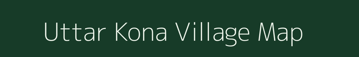 Uttar Kona village map in West Bengal