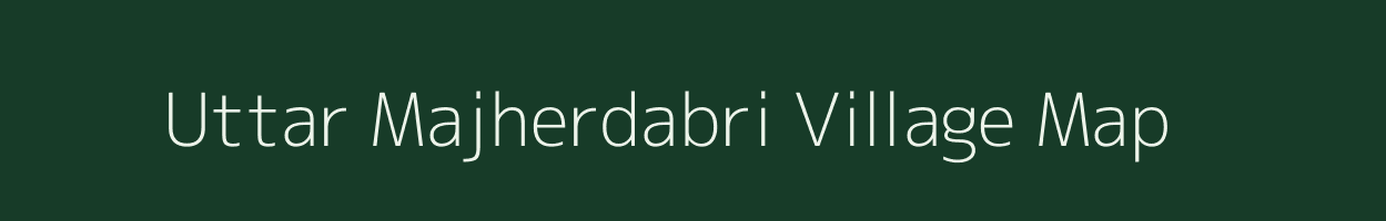 Uttar Majherdabri village map in West Bengal