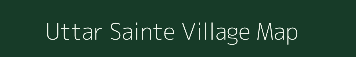 Uttar Sainte village map in West Bengal