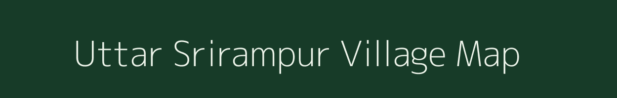 Uttar Srirampur village map in West Bengal