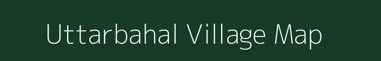Uttarbahal village map in Odisha