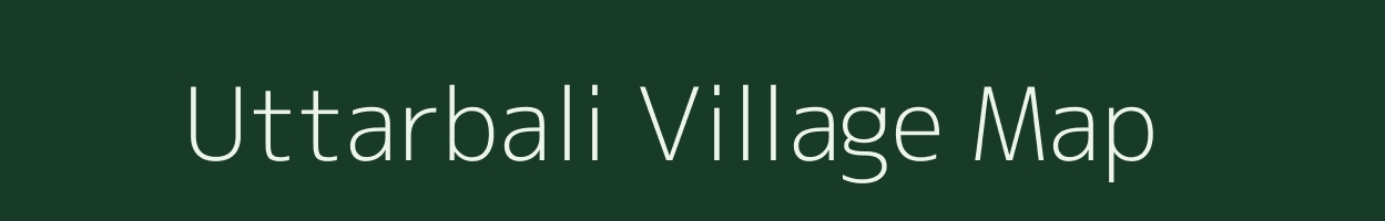 Uttarbali village map in West Bengal