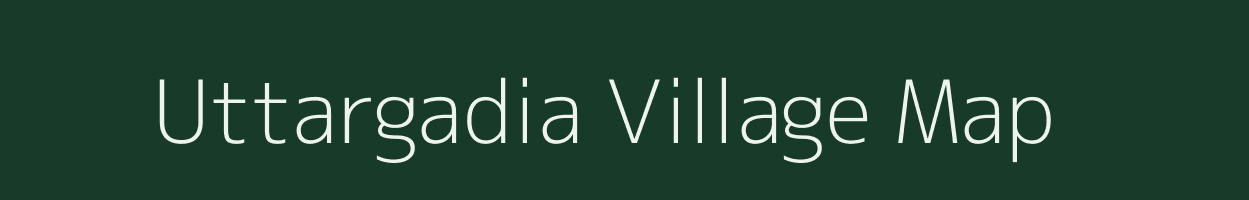 Uttargadia village map in Odisha