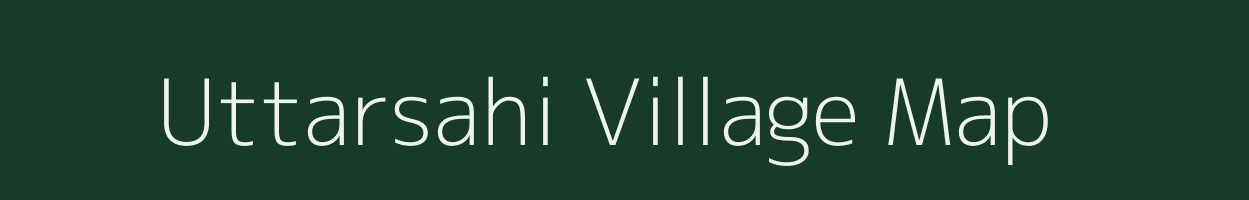 Uttarsahi village map in Odisha