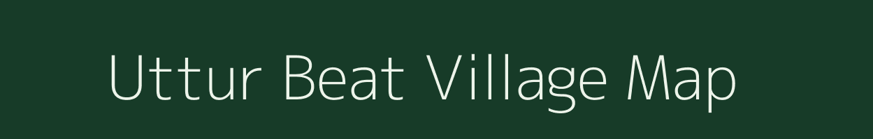 Uttur Beat village map in Karnataka