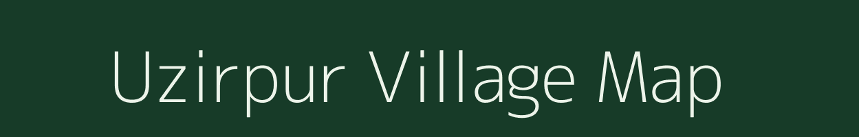 Uzirpur village map in West Bengal