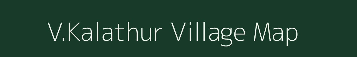 V.Kalathur village map in Tamil Nadu