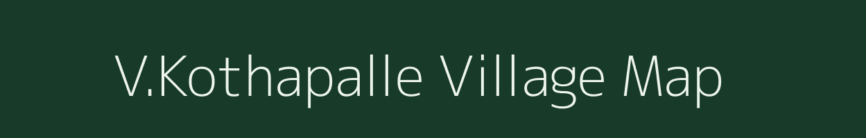 V.Kothapalle village map in Andhra Pradesh