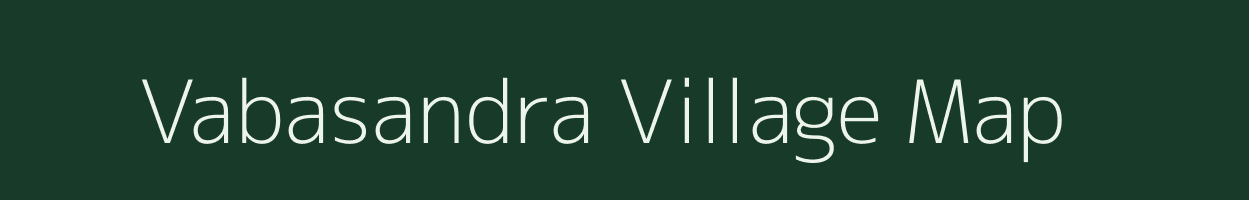Vabasandra village map in Karnataka