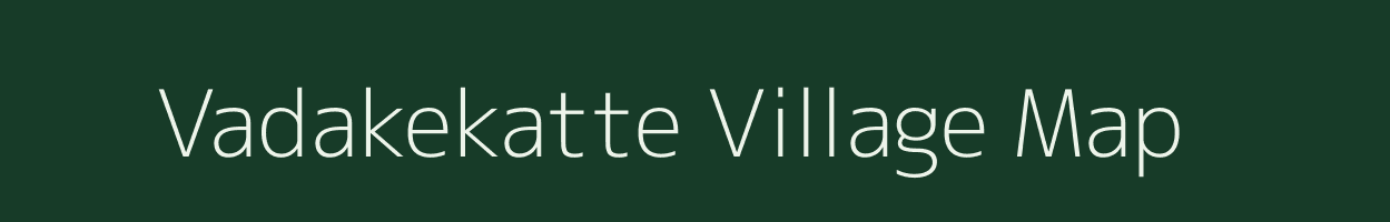 Vadakekatte village map in Karnataka