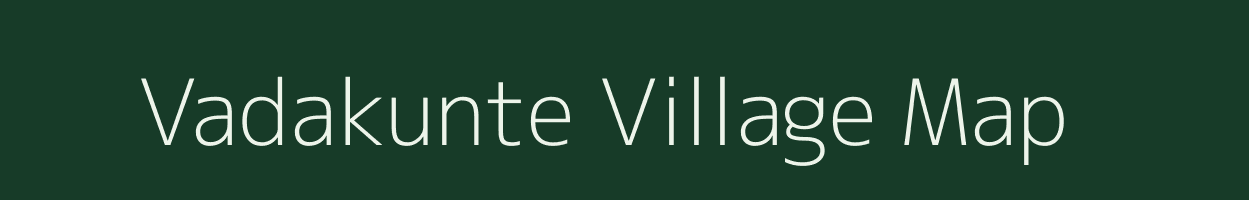 Vadakunte village map in Karnataka