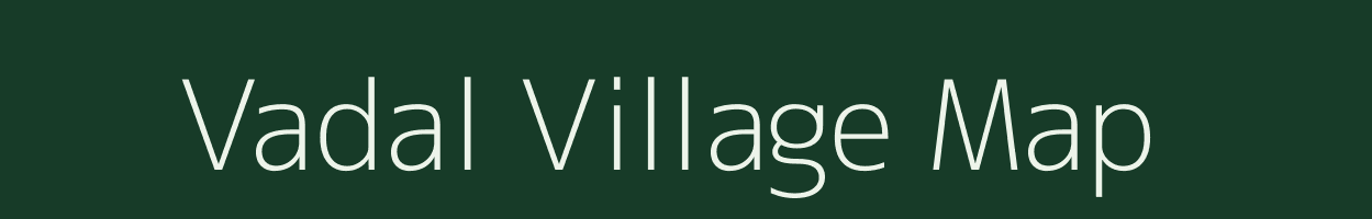 Vadal village map in Rajasthan